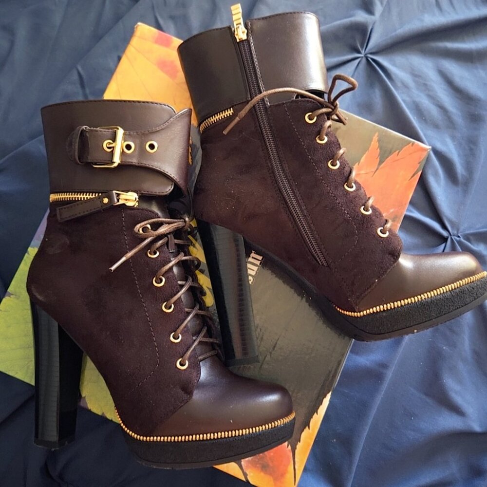 Chocolate Brown Boots